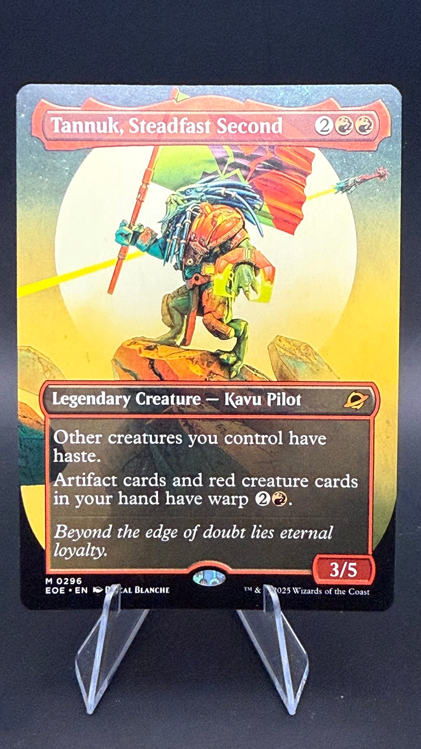 Tannuk, Steadfast Second (Borderless) - Edge of Eternities (EOE)