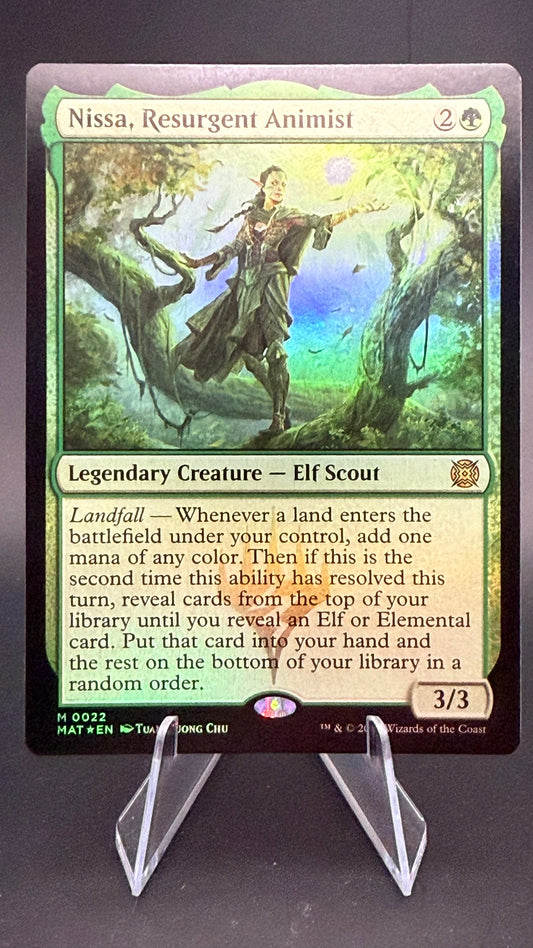 Nissa, Resurgent Animist - March of the Machine: The Aftermath (MAT) Foil