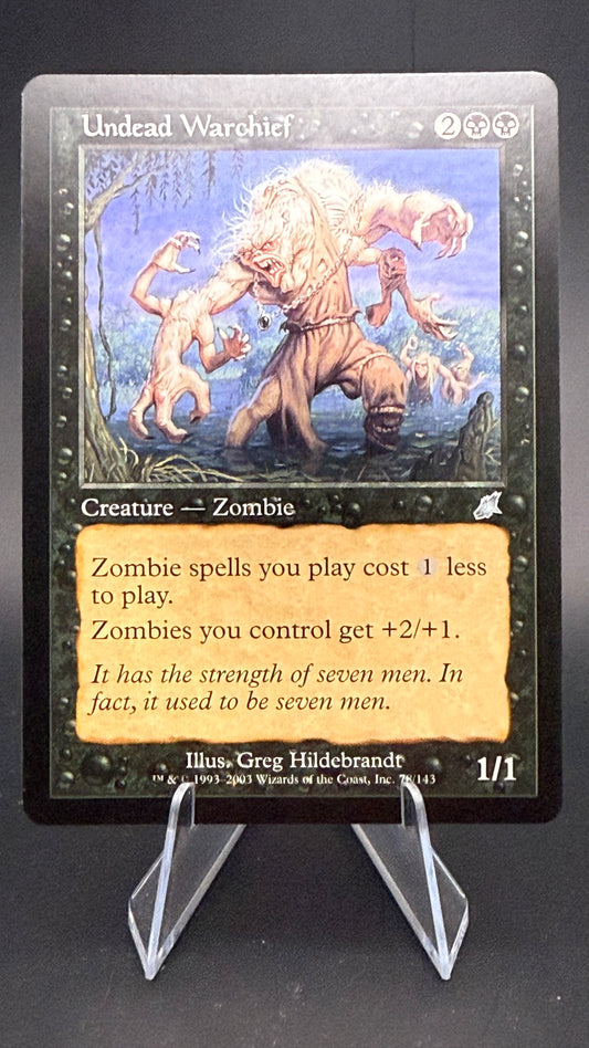 Undead Warchief - Scourge (SCG)