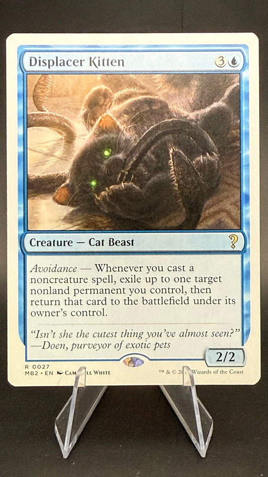 Displacer Kitten (White Border) - Mystery Booster 2 (MB2)