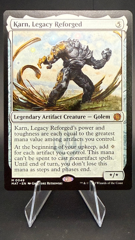 Karn, Legacy Reforged - March of the Machine: The Aftermath (MAT)