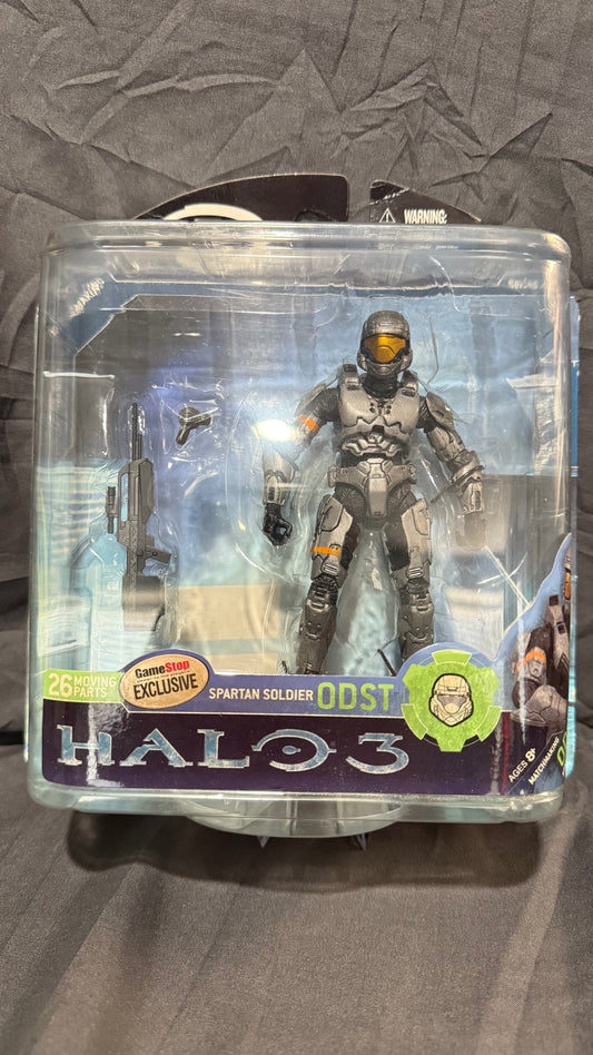McFarlane Halo 3 Spartan Soldier ODST Steel Gamestop Exclusive Series 2 2008