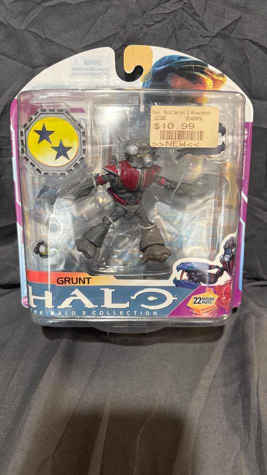 Halo Wave 3 Series 6 Grunt Action Figure 2009 McFarlane Toys