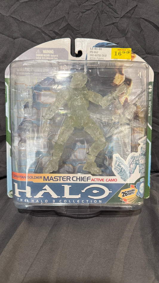 2009 McFARLANE TOYS HALO SPARTAN SOLDIER MASTER CHIEF ACTIVE CAMO FIGURE