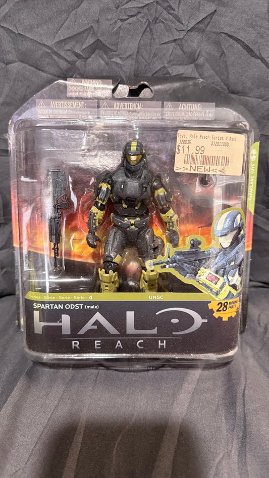Halo Reach Spartan ODST Male Action Figure McFarlane Toys Series 4 UNSC 2011