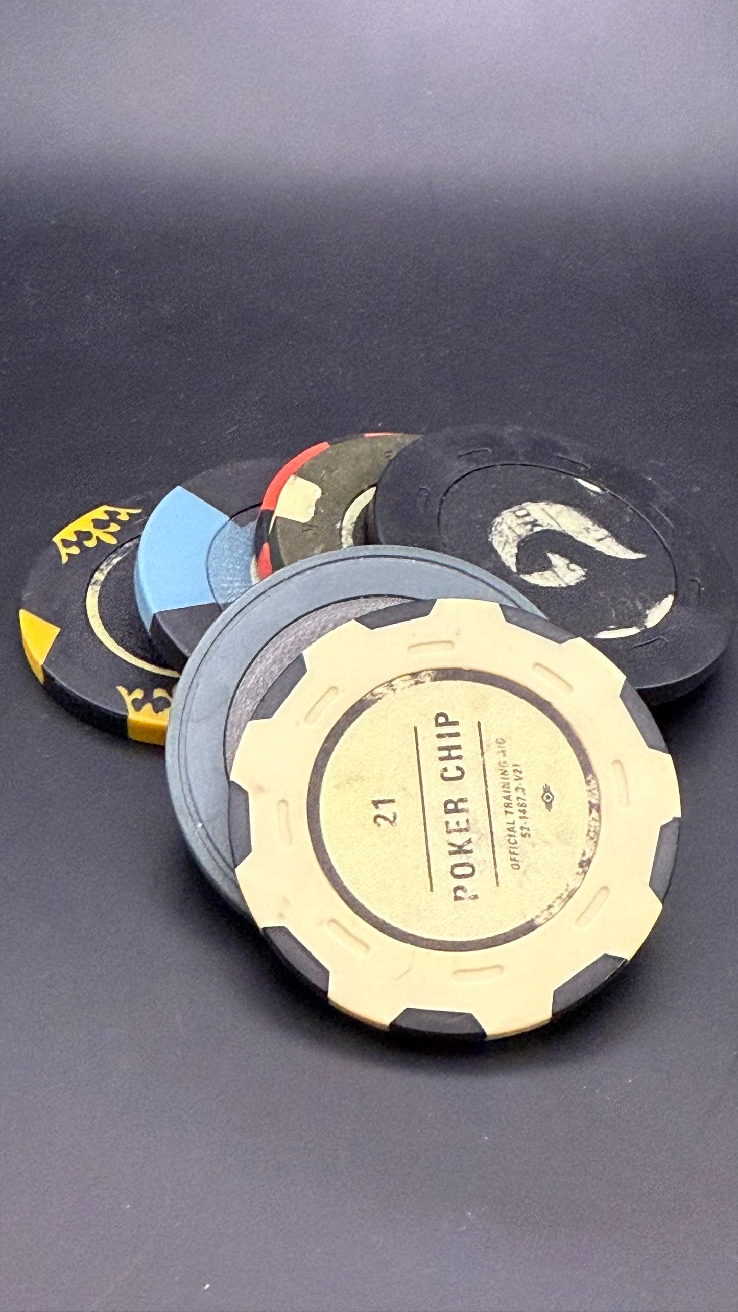 Fallout New Vegas Collector's Edition LUCKY 7 Poker Chips