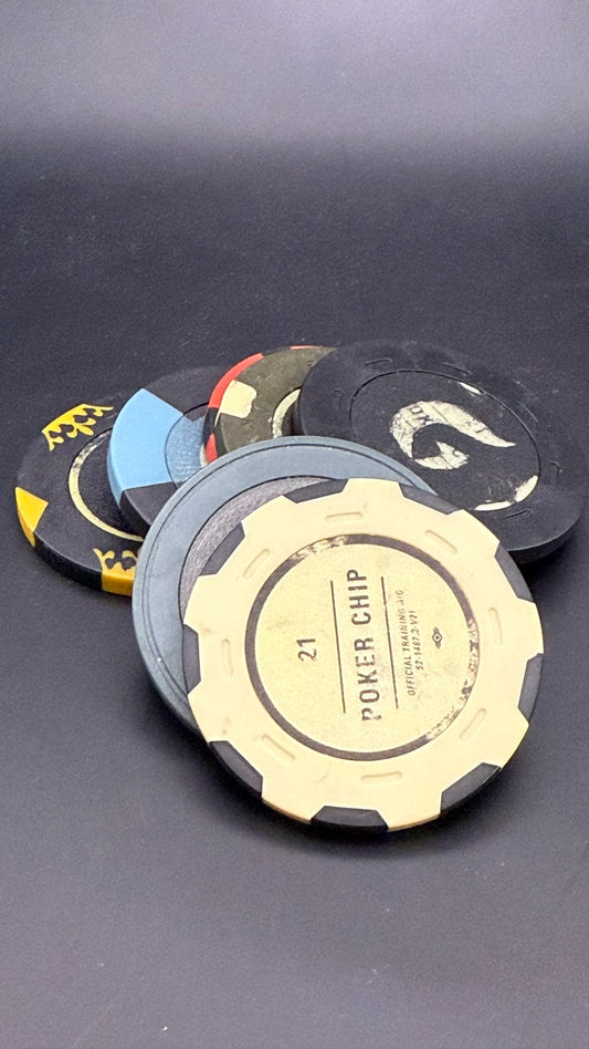 Fallout New Vegas Collector's Edition LUCKY 7 Poker Chips